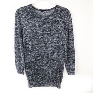 Wilfred Free by Aritzia Marled stretch long sleeve tunic top size XS